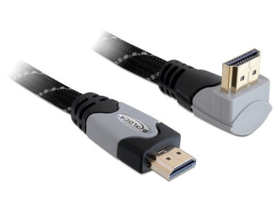 Câble vidéo HDMI 4K High speed coudé vertical 3m