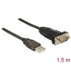 Câble adaptateur USB > série RS232A DB9 Mâle 1,5m
