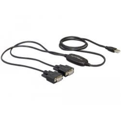 Câble adaptateur USB2.0 vers 2 séries RS232A