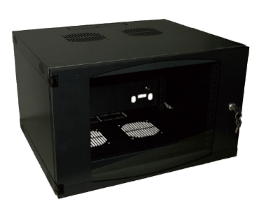 Coffret de brassage 19" 9U prof 450 porte vitrée