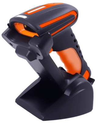 Lecteur code barre Durci sans fils 2D + base USB 
