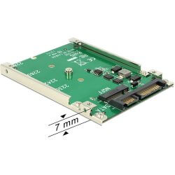 Adaptateur interne 2"1/2 Sata 22p > M.2 7mm