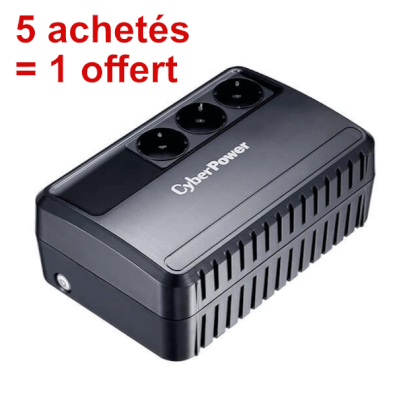 Onduleur Line interac 600Va 3 prises 2P+T 5+1 grat