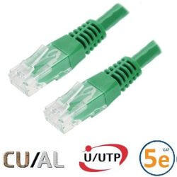 Cordon RJ45 Cat 5e U/UTP Classic  0.3m vert