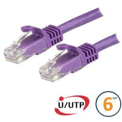 Cordon RJ45 Cat 6 U/UTP Primacy  0.3m violet