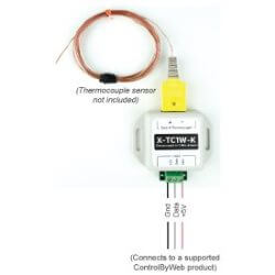 Adaptateur thermocouple pour X-410 et wireless