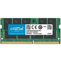 16GB SoDDR4 2666 MT/s (PC4-21300) CL19 ECC