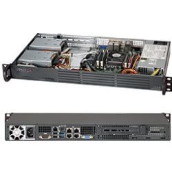 Chassis Supermicro 1U pour X9SPV-LN4F