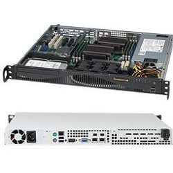 Chassis supermicro 1U CSE-512F-600 W