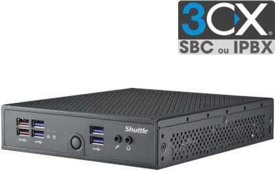Serveur  3CX hybride IPBX/SBC V20 Desktop 100 ext