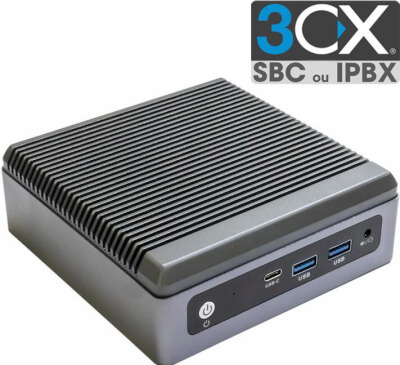Serveur  3CX hybride IPBX/SBC V20 compact 25 ext