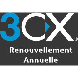 Logiciel IPBX 3CX renouvellement annuelle