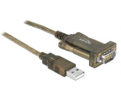 Adaptateur USB2 type A vers RS-232 Actif