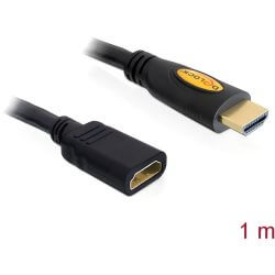 Câble vidéo Premium HDMI High Speed 1m M/F