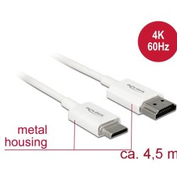 Câble vidéo Premium HDMI - Mini HDMI C 3D 4K 4,5m