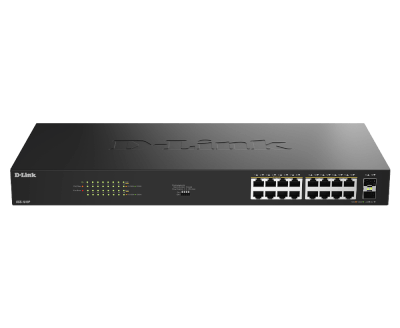 Switch non admin. 16 ports Giga PoE+(240W) + 2 SFP