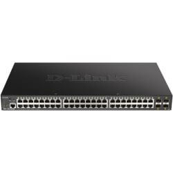 Switch Smart+ 48 Port Giga PoE at 370W + 4 SFP+