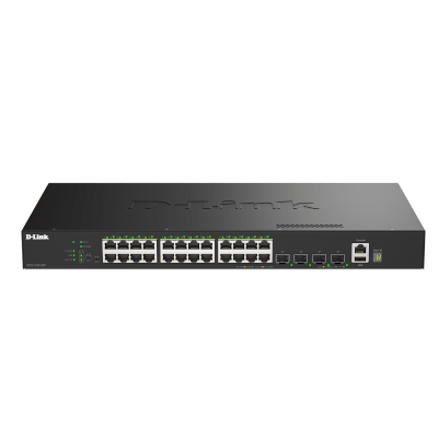 SmartPro L2+ xStack 24 Ports Giga PoE+ 370W 4 SFP+