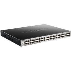 xStack 48 Giga PoE at 370W + 2 10GB & 4 SFP+