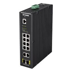 Switch L2 Indus. 10 Ports Giga dont 8 PoE + 2 SFP