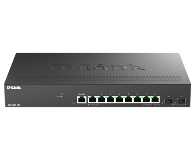 Switch Smart+ L2+ 8 Ports 2,5 GbE + 2 Ports SFP+