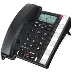 Téléphone analogique Premium 300 LCD noir
