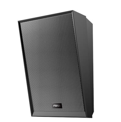 Diffuseur audio SIP mural bi-direction. A212 noir