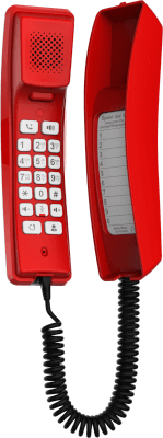Fanvil téléphone d'urgence SIP mural H2U rouge