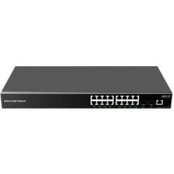 Switch L2 16 ports Giga PoE + 2 SFP Budget 240W