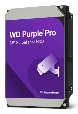HDD WD Purple Pro Vidéo Surveillance 12Tb 512Mo