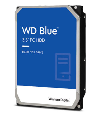 HDD WD Blue Pc Desktop 3"1/2 Sata III 4Tb 256Mo