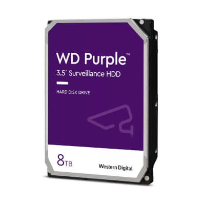 HDD WD Purple Vidéo Surveillance 8Tb