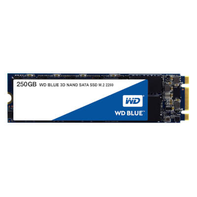 SSD WD Blue 3D NAND 250 Go Format M.2 2280