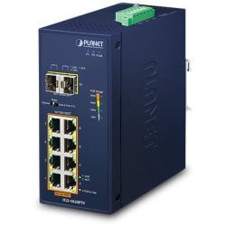 Switch indus Rdin 8Giga PoE at +2SFP -40/75°C