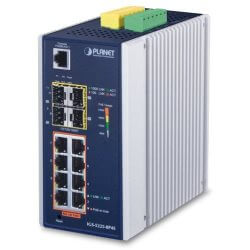 Switch indus 8 Giga PoE + 4 SFP L2/L3 240W