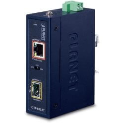 Transceiver Indus compact 1xRJ45 PoE at 30W 1xSFP