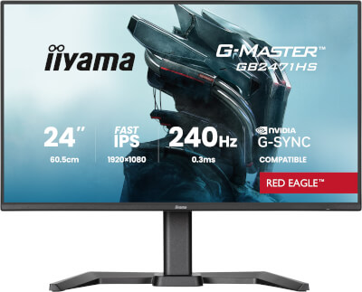 Moniteur 24" G-Master RedEagle IPS FullHD HP Pivot