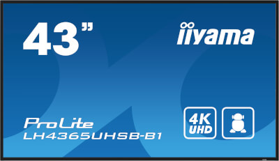 Ecran 43" IPS 4K affichage dynamique 24/7 Android