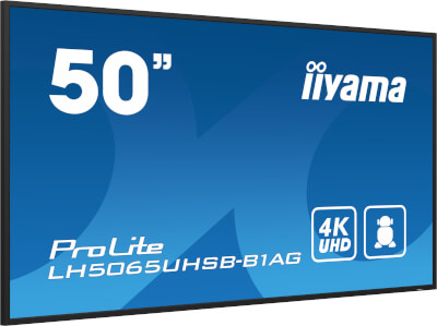 Ecran 50" IPS 4K affichage dynamique 24/7 Android