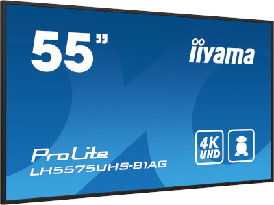 Moniteur  55’’ 4K pour l’affichage dynamique 24/7