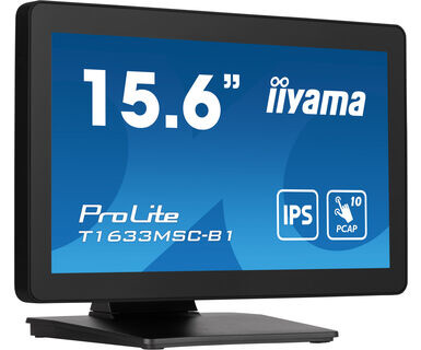 Moniteur 15,6" Tactile PCAP IPS Full HD sans cadre