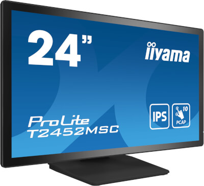 Moniteur tactile 23,8" PCAP HDMI DP USB HP