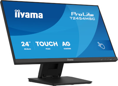 Moniteur 24'' Tactile PCAP IPS FullHD HP USB