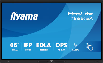 Moniteur 65" tactile interactif 4K UHD Android