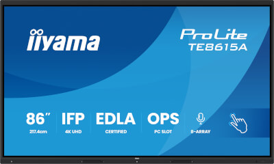 Moniteur 86" tactile interactif 4K UHD Android