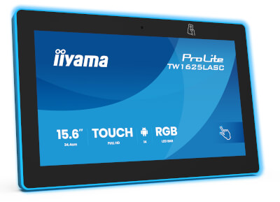 Moniteur 15,6''Tactile PCAP FullHD WiFi Android HP