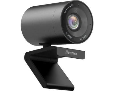 Webcam de conférence 4K UHD vision 120° focus auto