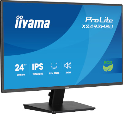 Moniteur 24'' Ultra mince IPS 1920x1080 120Hz HP