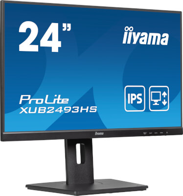 Moniteur 23,8" Ultra Mince IPS DP/HDMI Pivot