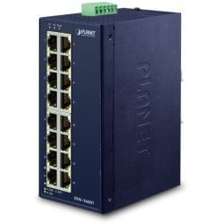 Switch indus 16 ports 100Mbits -40/75°